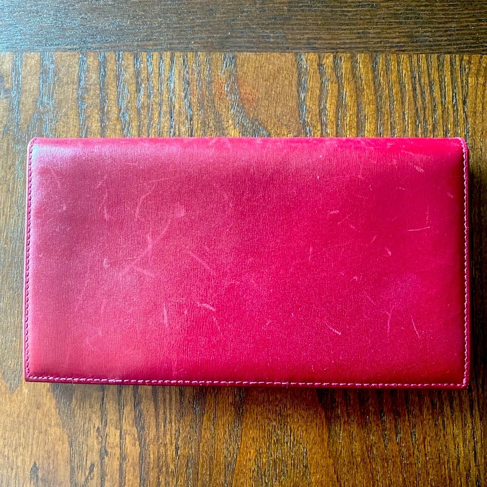 VTG Celine Red Wallet - Picture 3 of 5